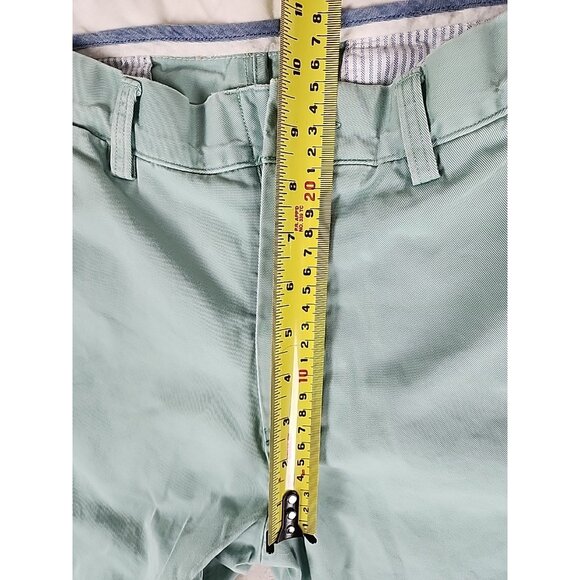 Polo Ralph Lauren Flat Front Cotton Green Chino Khaki Pants Classic Fit W30xL26 - Picture 6 of 15